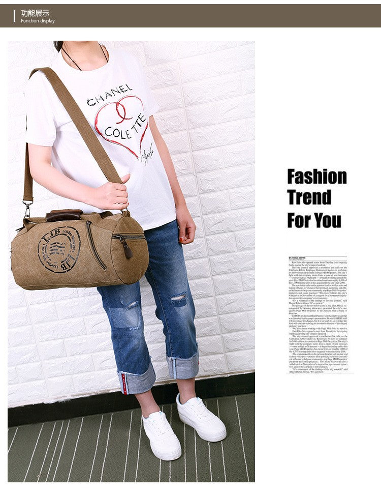 Bolsa de lona multifuncional impermeável