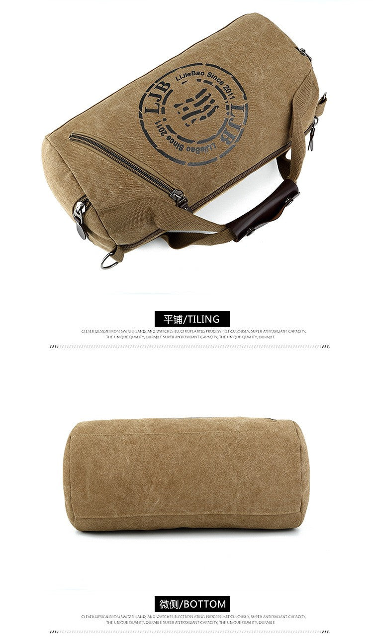 Bolsa de lona multifuncional impermeável