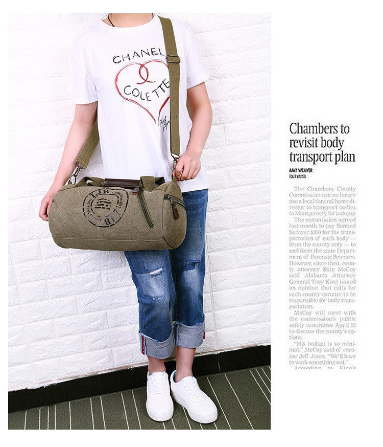 Bolsa de lona multifuncional impermeável